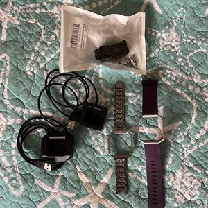 Fit bit Blaze band and chargers set. FITBIT Fitbit